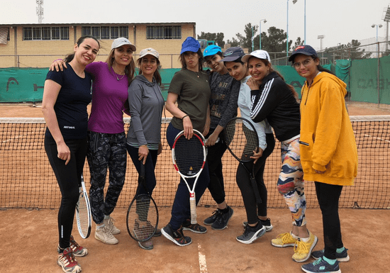 At-Home Tennis Lessons with Female Coach