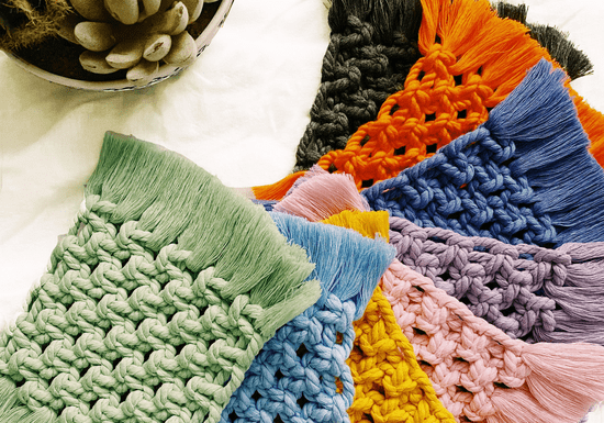 Macrame Coasters Workshop