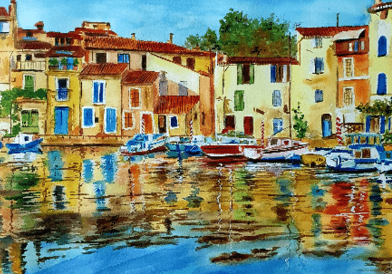 At-Home City & Landscape Painting Class