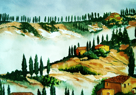 Online Class: Unwind with Watercolor Painting