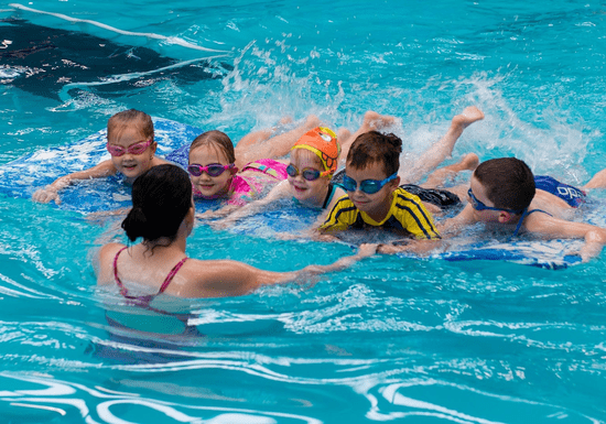 Group Swimming Classes for Kids - Ages: 3-12