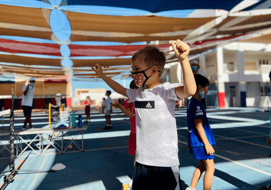 Group Tennis Coaching for Kids - Ages: 4-12 (Umm Suqeim)