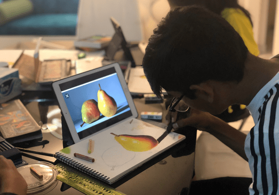 Dry Medium Drawing: Charcoal Or Dry Pastels