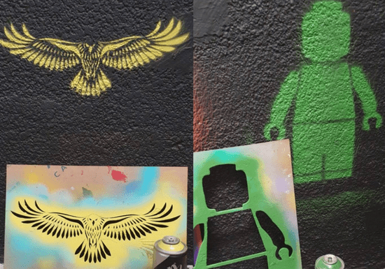 Graffiti Stencil Making