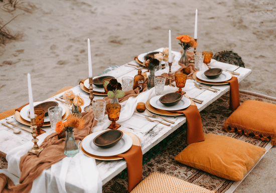 Table Setting & Decoration Service: Option 1