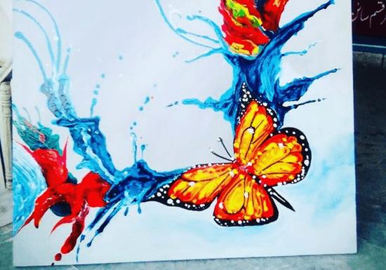 Oil Painting with Amin