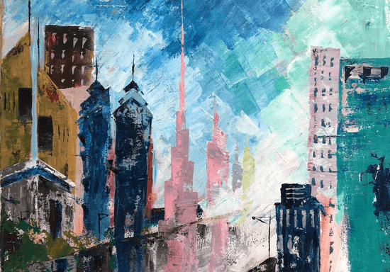 Painting With Ria: Acrylic, Watercolor & Knife Painting