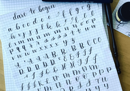 Brush Calligraphy from A to Z