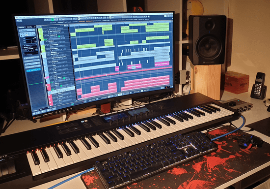 Music composition studies picture