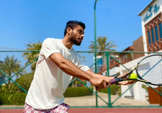 Group Tennis Coaching for Intermediate Players (Al Safa)