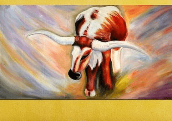 Acrylic Painting with Amin