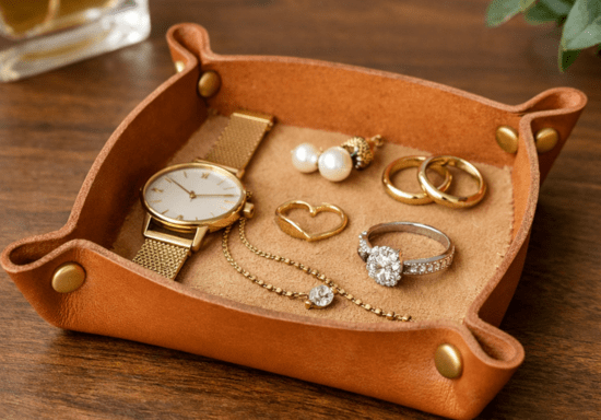 DIY Leather Coin Tray PRIVATE WORKSHOP