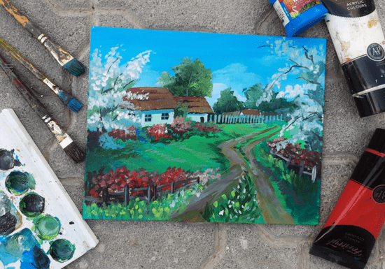 Online Class: Acrylic Painting with Meril