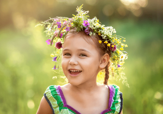 Flower Crown Making for Kids