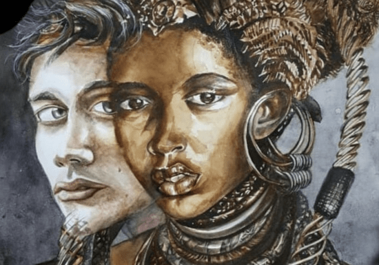 Online Class: Coffee & Black Ink Floral Painting with Meril