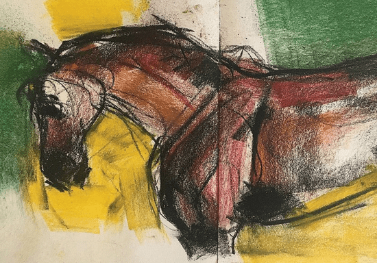 At-Home Charcoal or Oil Pastel with Harshad