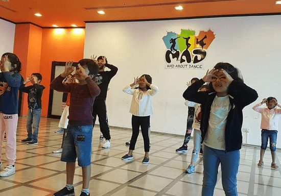 Bollywood Freestyle Dance Choreography for Kids - Ages: 7-12 (Greens)
