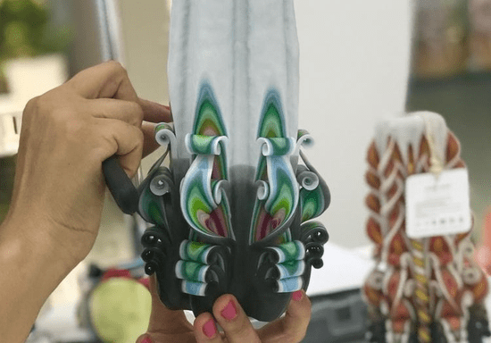 DIY Candle Carving