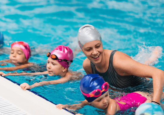 Swimming for Kids with Female Instructor - Ages: 6-14