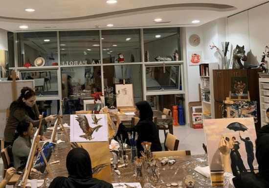 Fine Art Group Class with International Artist for Ladies
