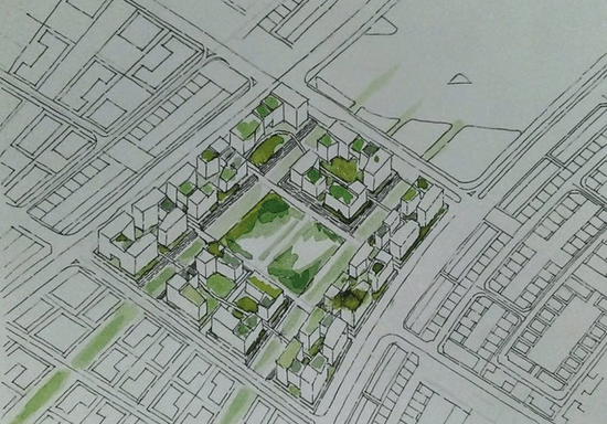 Architectural Sketching with Laila (Jameel Arts Centre)