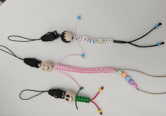 Hanging doll of strings