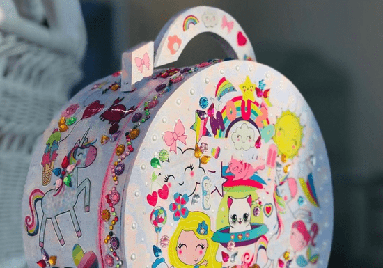 Decoupage on Jewelry Box