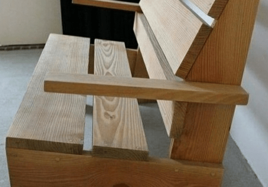 1-on-1 DIY Wooden Garden Bench or Chair